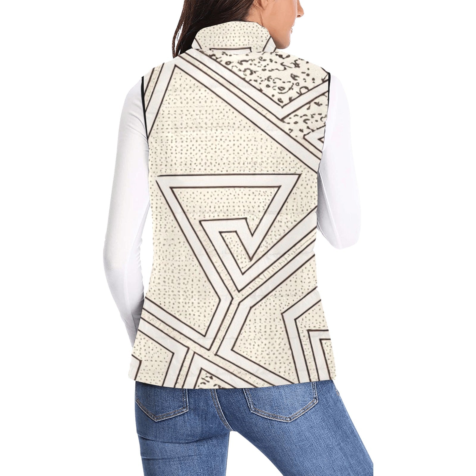 FZ Women's African Print Puff Jacket 5 - FZwear