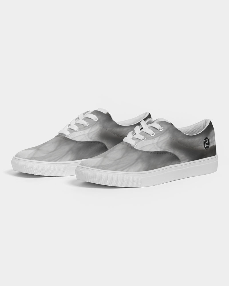 weed zone men's lace up canvas shoe