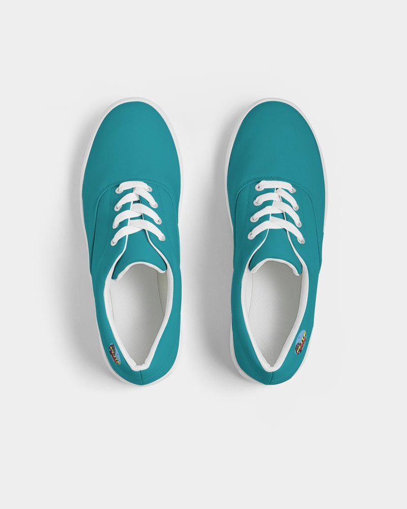 blue zone women's lace up canvas shoe