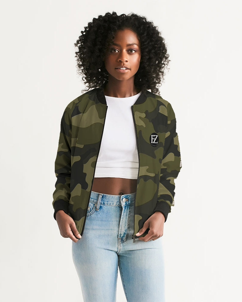 darker shade women's bomber jacket