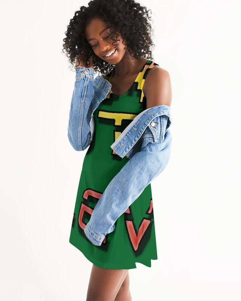 nature zone women's racerback dress