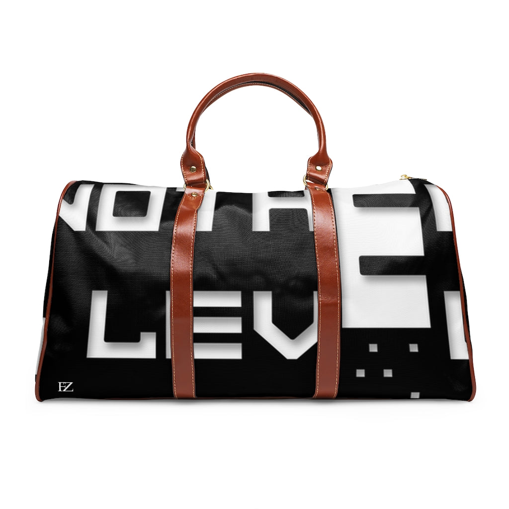 fz white levels designer travel bag 20" x 12" / black