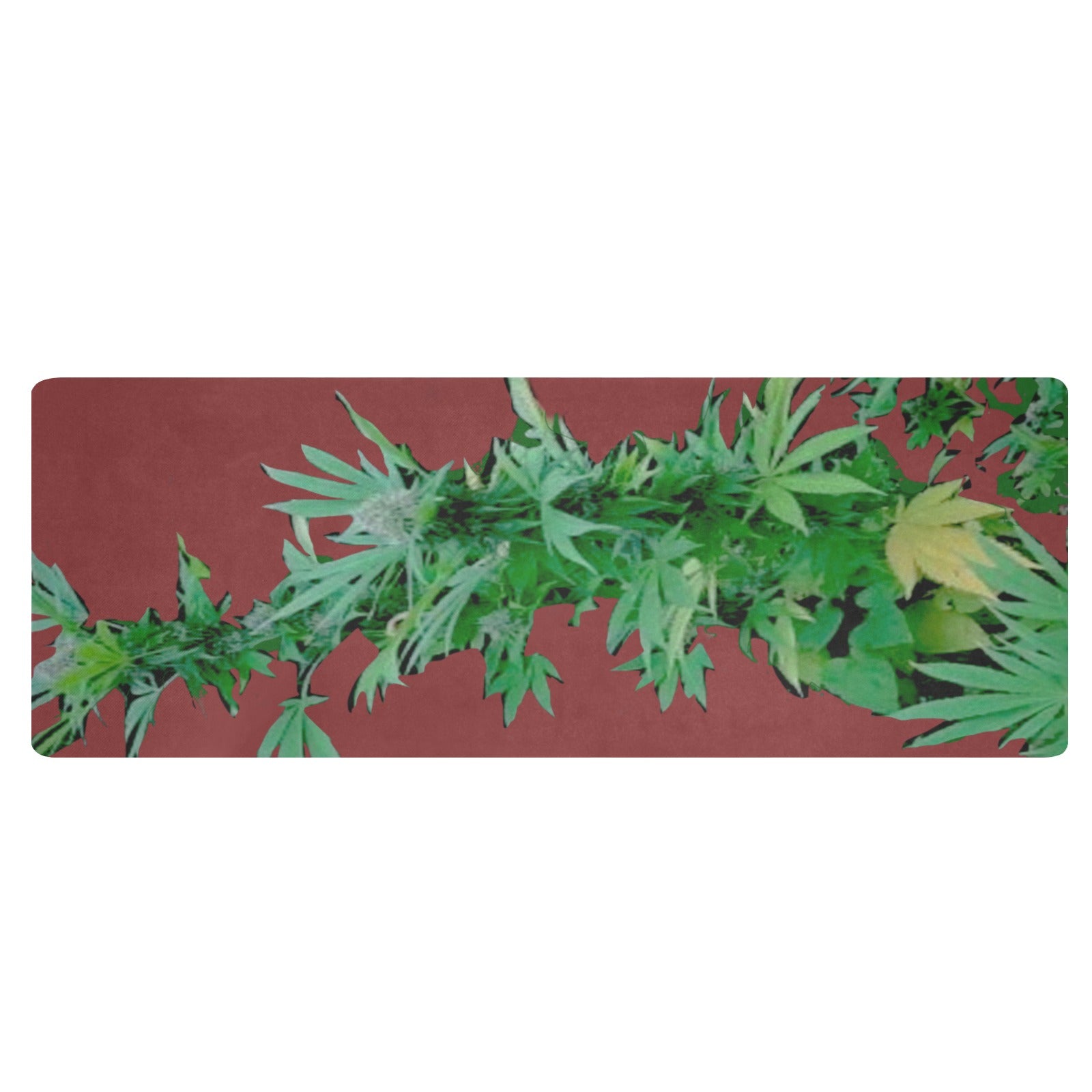 fz bud kitchen mat one size / fz kitchen bud mat - burgundy kitchen mat 48"x17"