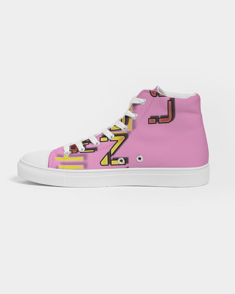 raging bull women's hightop canvas shoe