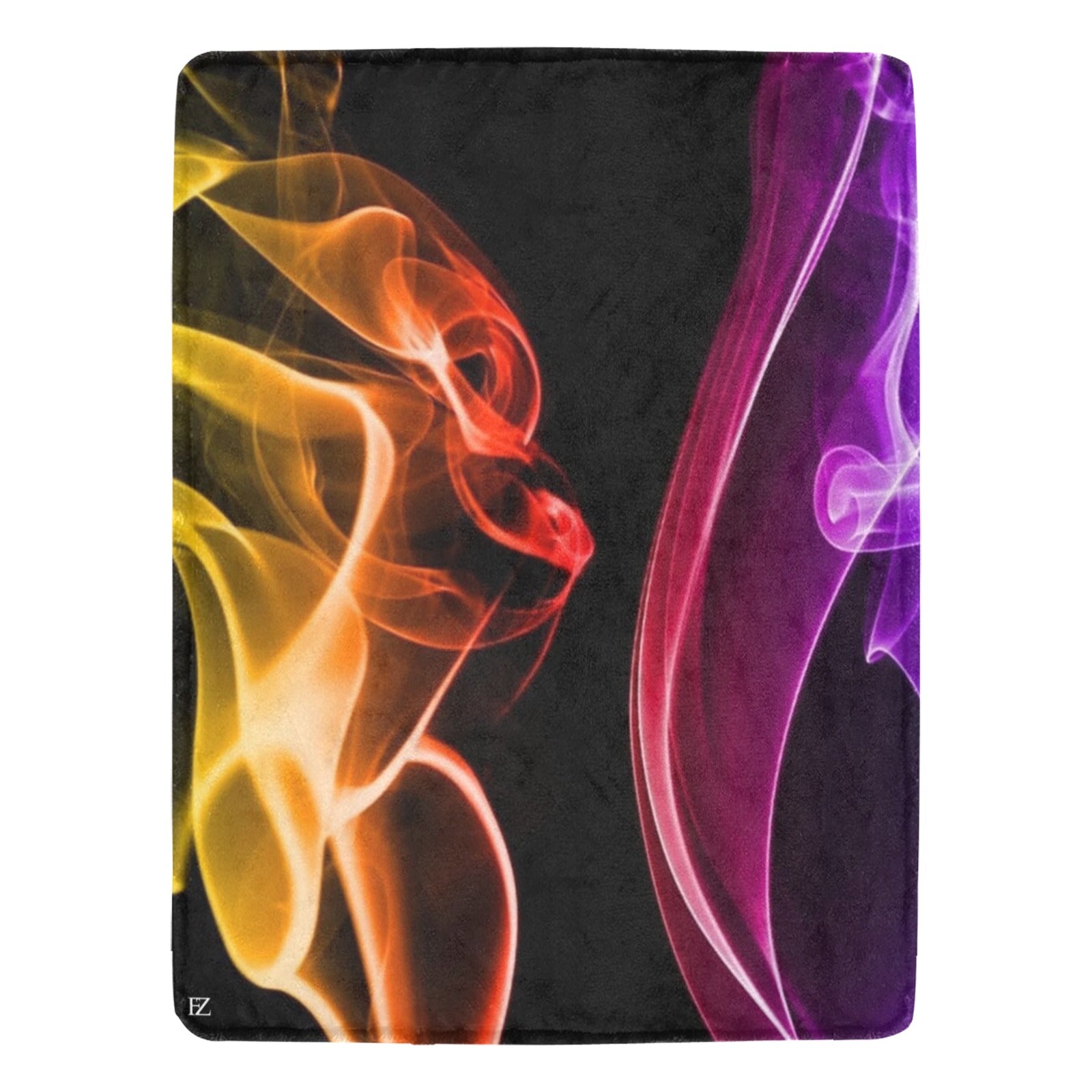 cozy thick blanket fire ultra-soft micro fleece blanket 60"x80" (thick)