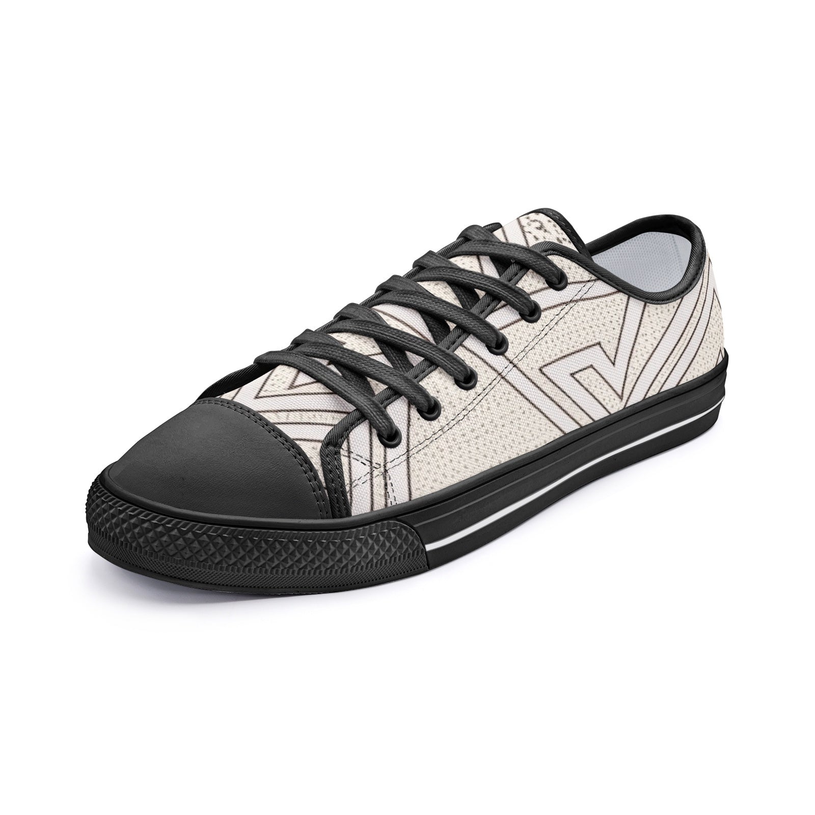 FZ African Print Unisex Low Top Canvas Shoes - FZwear