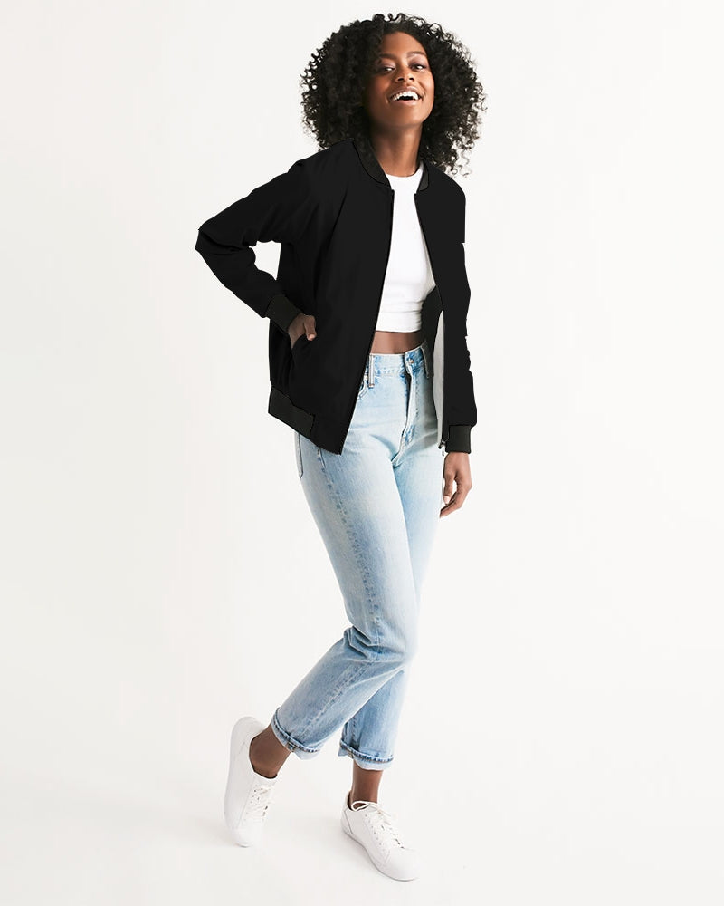 black flite women's bomber jacket