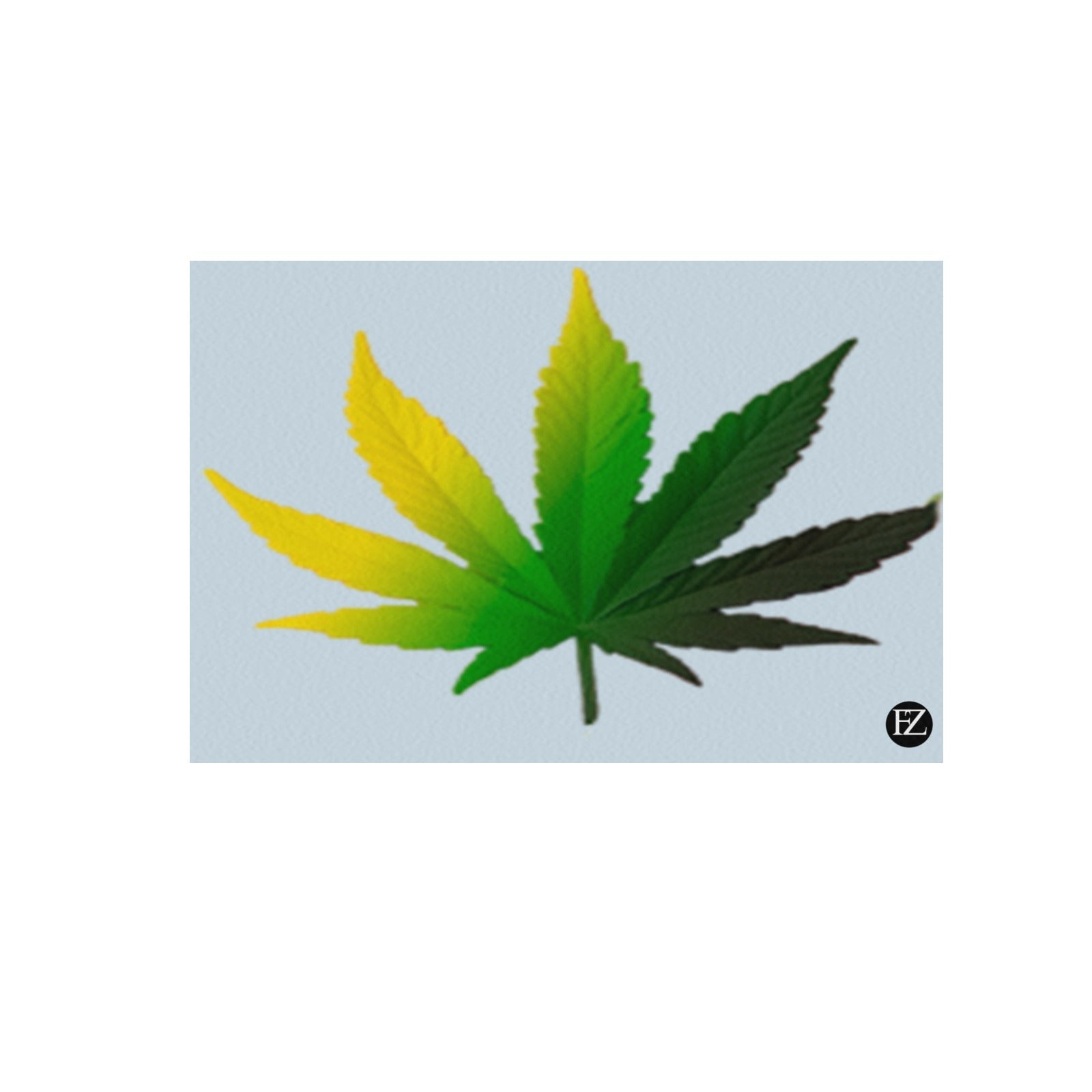 fz leaf portrait upgraded frame canvas print 48"x32"(made in queen)