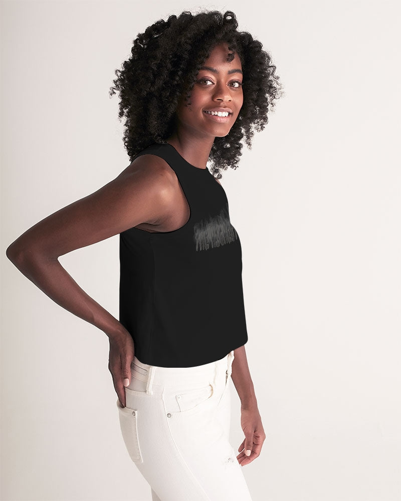 plain flite women's cropped tank