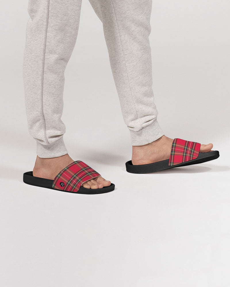 fz plaid too men's slide sandal