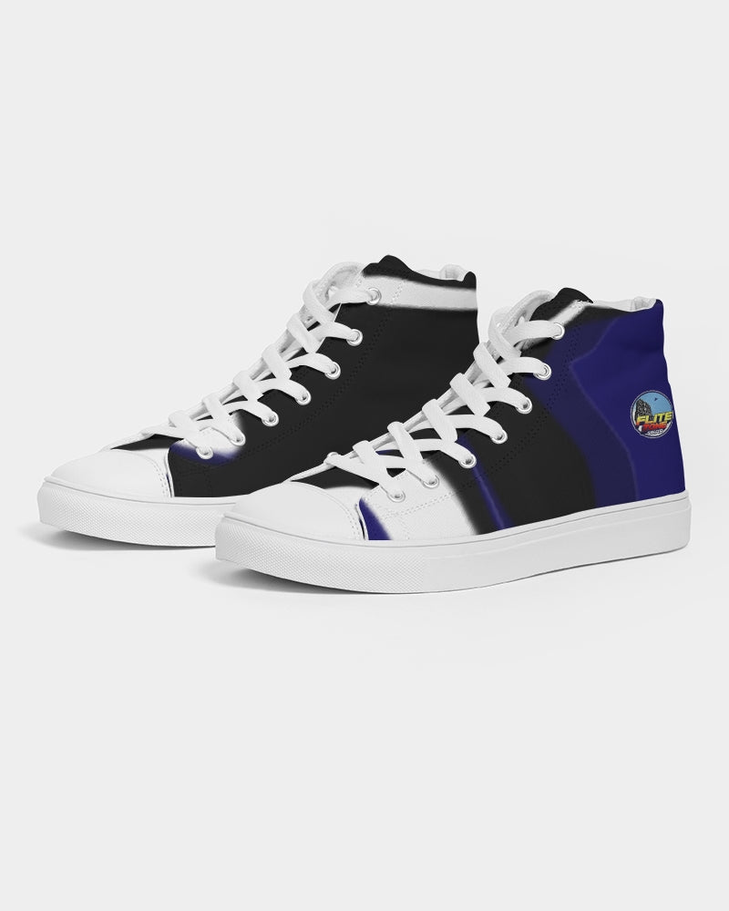 blue zone women's hightop canvas shoe