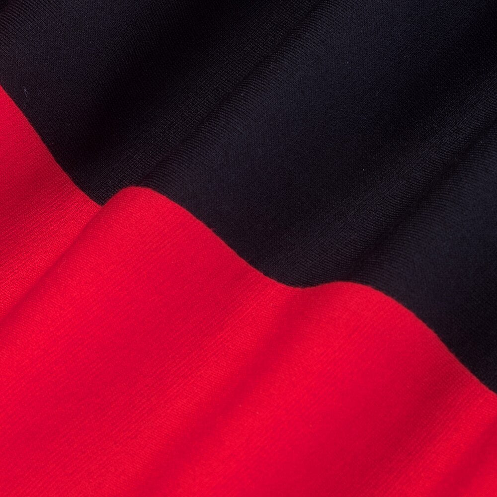 fz women's elegant patchwork dress