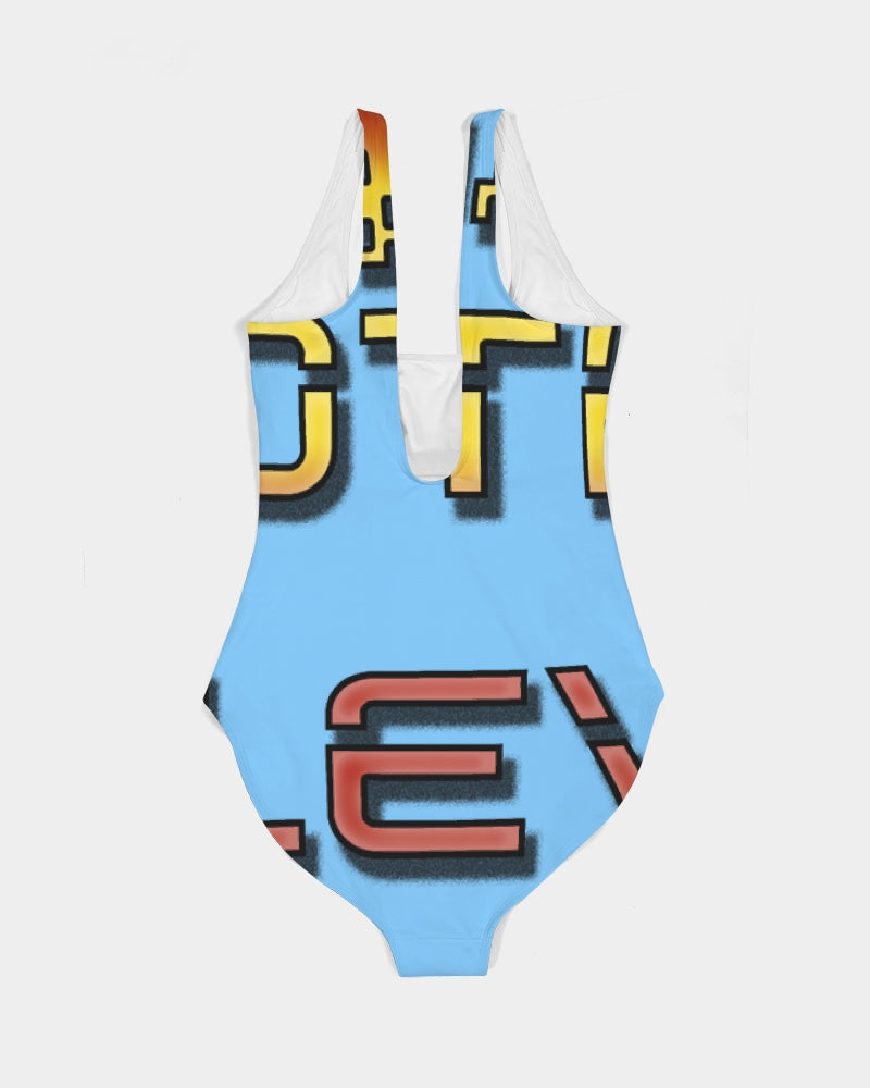 blue sky zone women's one-piece swimsuit