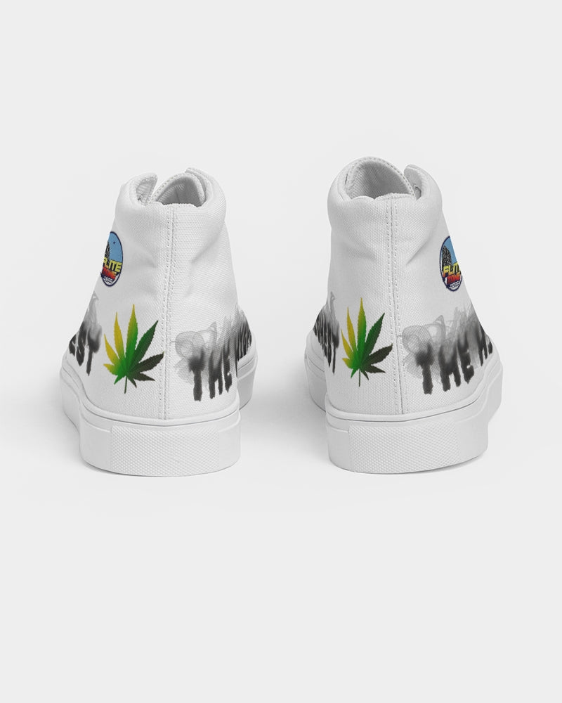 high zone men's hightop canvas shoe