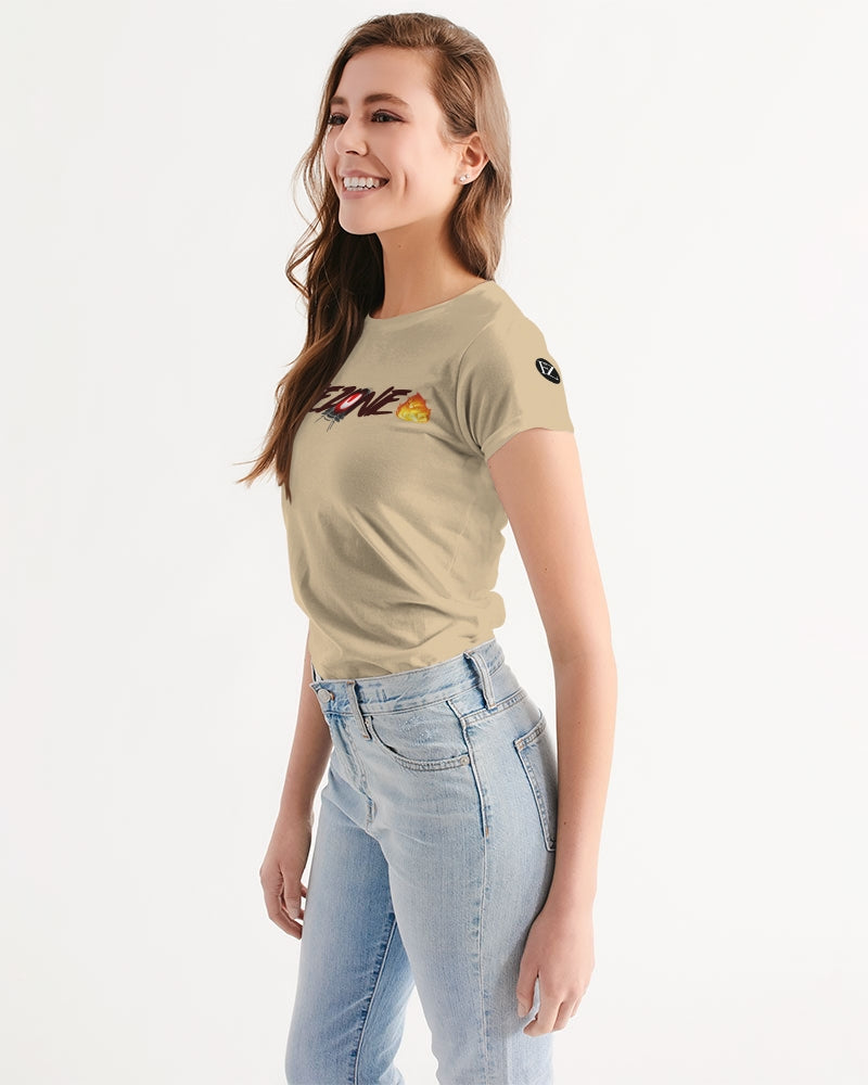 the beige zone women's tee