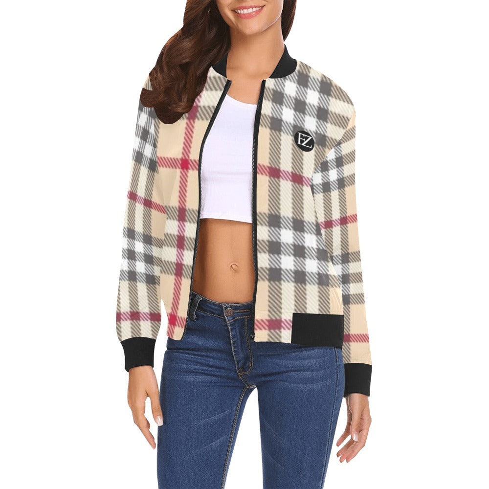 fz women's plaid jacket