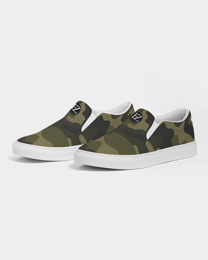 darker shade women's slip-on canvas shoe