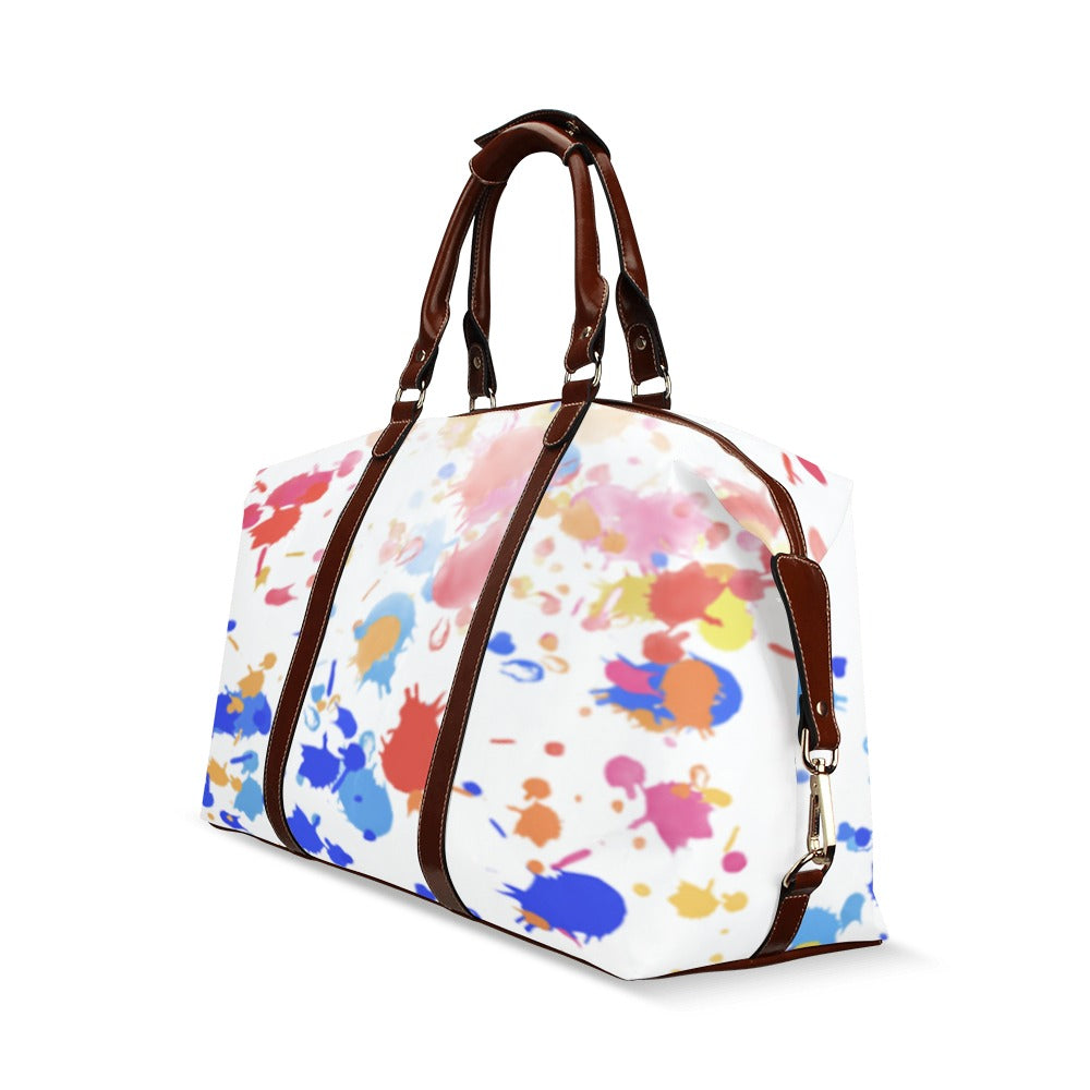 fz paint print travel bag flight bag(model 1643)