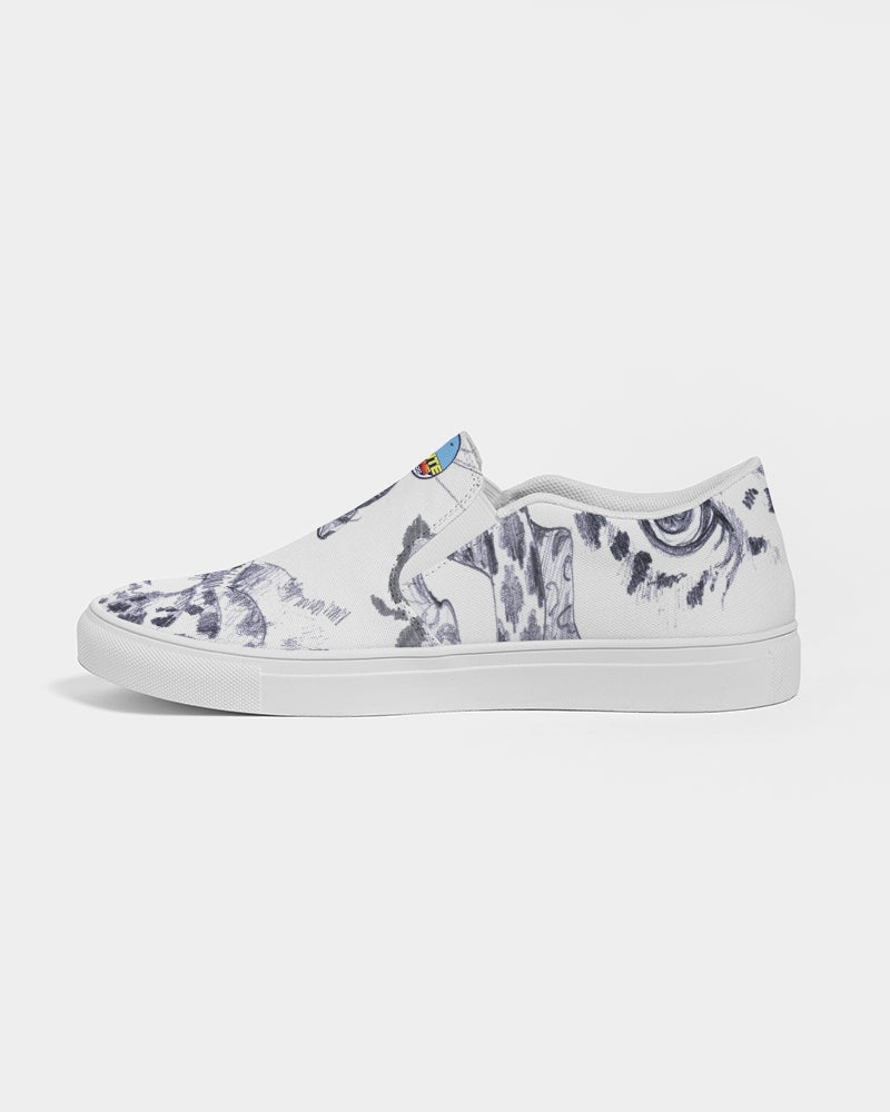 custom flite women's slip-on canvas shoe