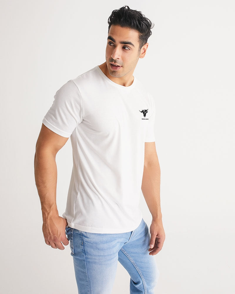 the white bull men's tee