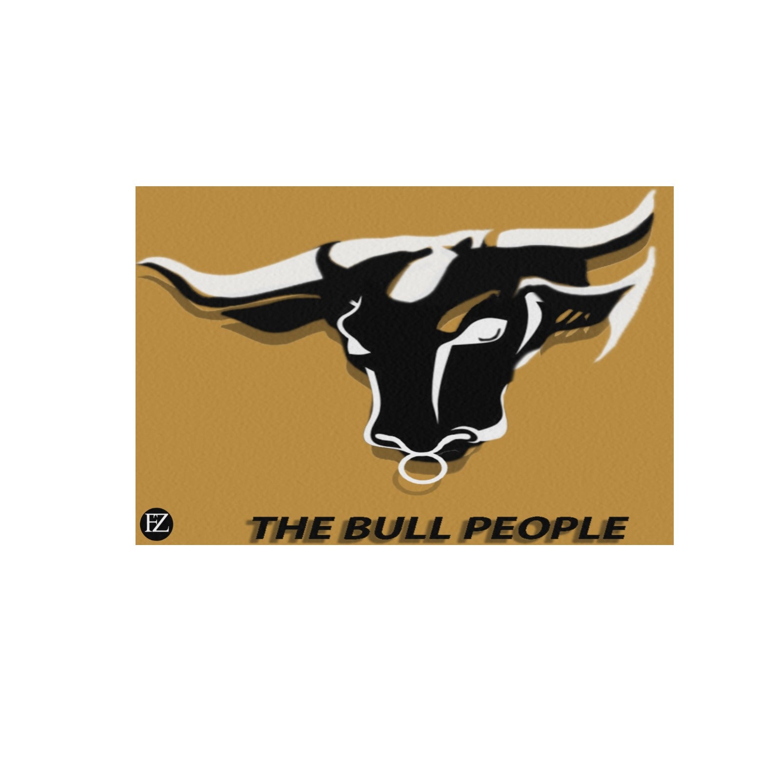 fz bull portrait upgraded frame canvas print 48"x32"(made in queen)