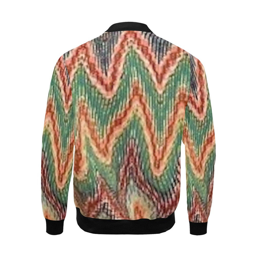 fz men's designer jacket- maze men's all over print casual jacket (model h19)