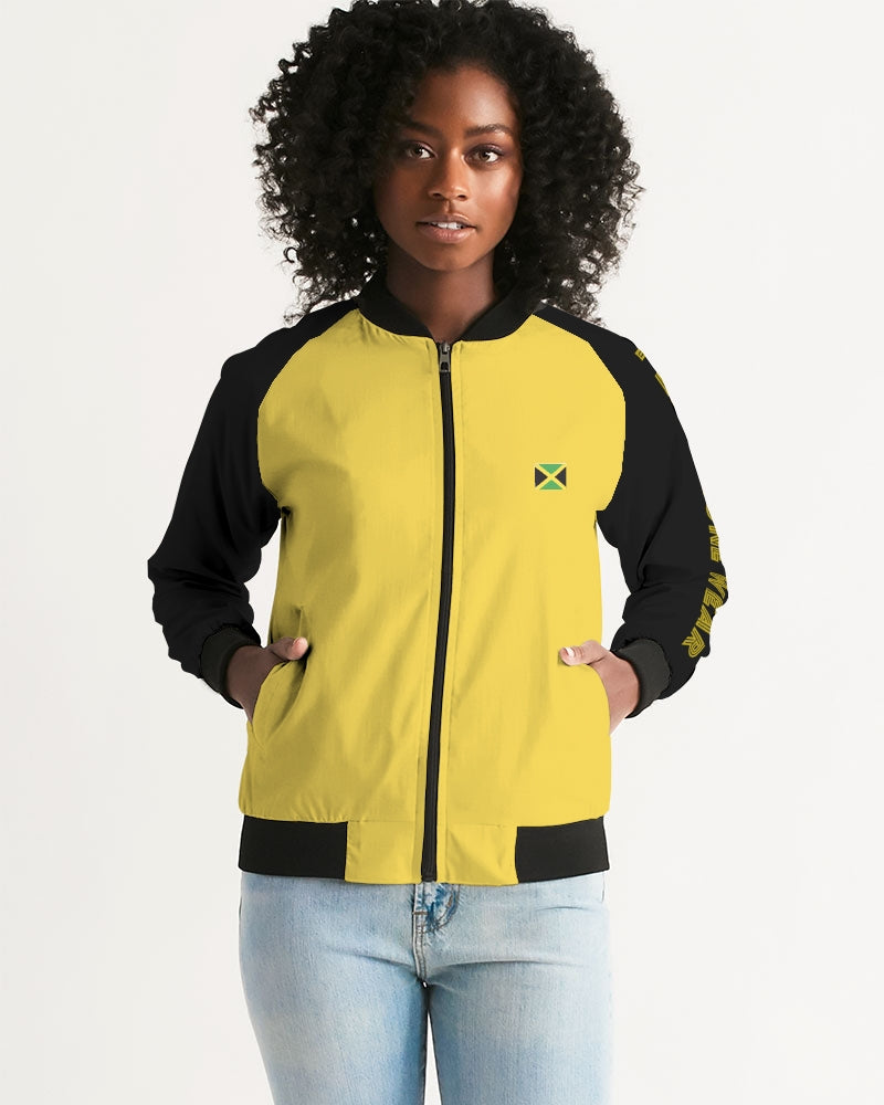 fzwear yaad too women's bomber jacket