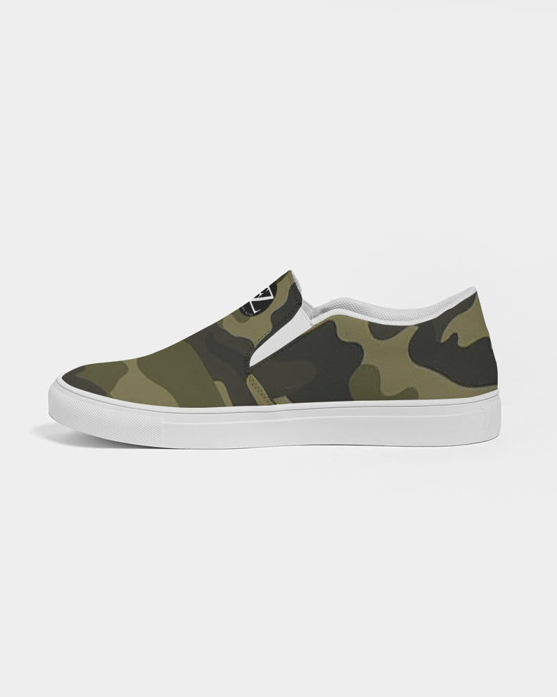 darker shade women's slip-on canvas shoe