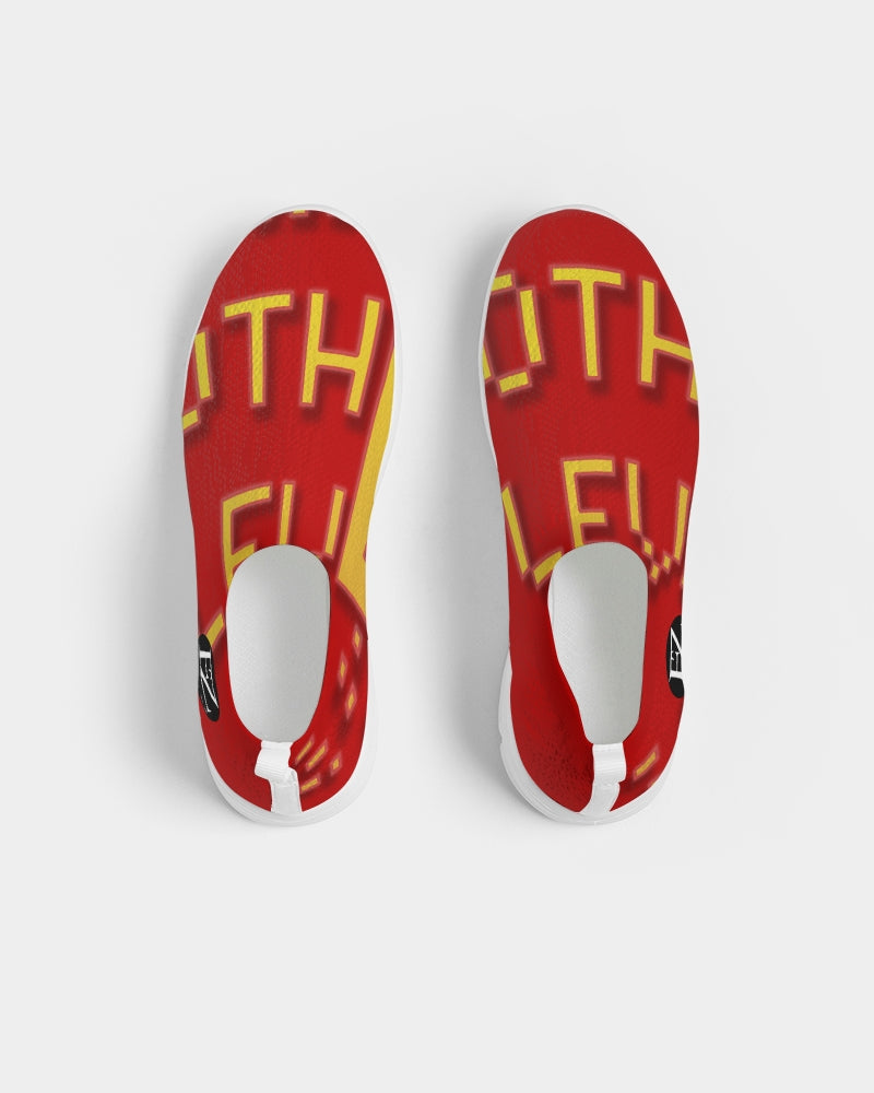 red zone women's slip-on flyknit shoe