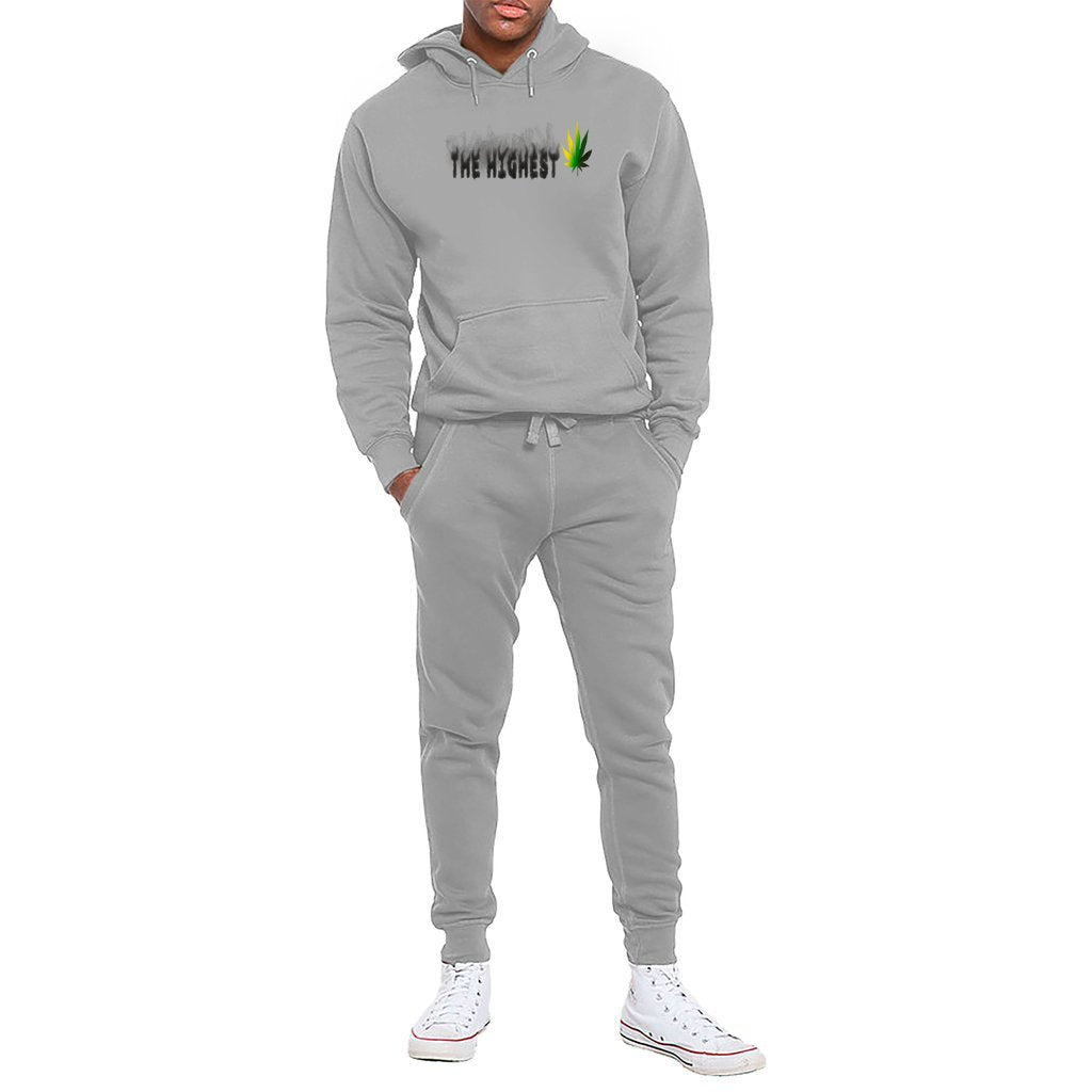 fz unisex hooded sweatshirt lounge set s / heather grey