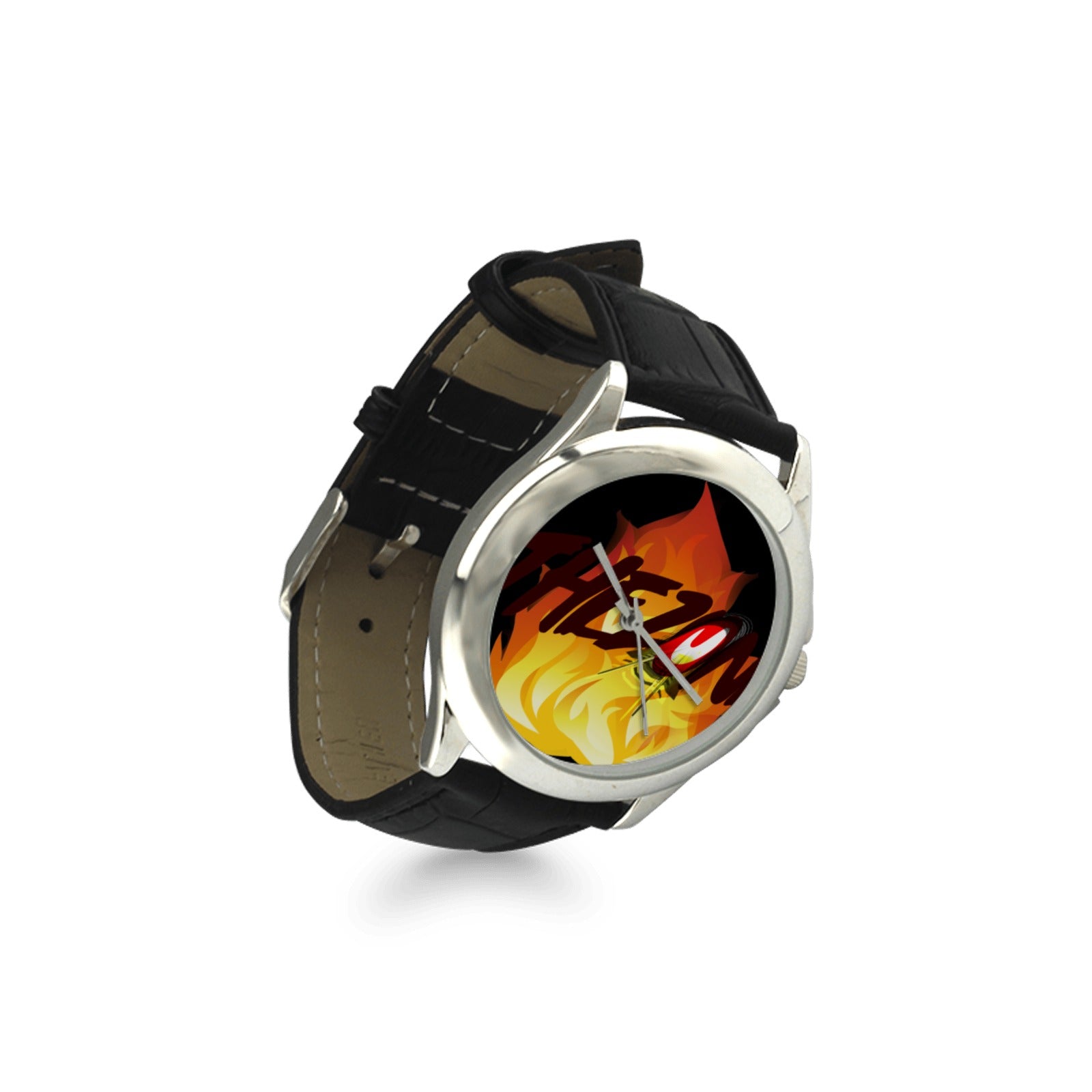 fz women's watch - fire zone women's classic leather strap watch (model 203)