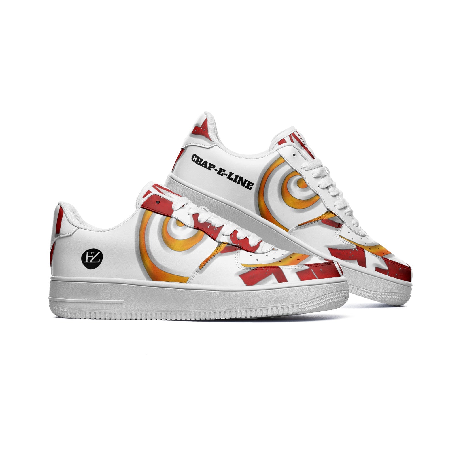 FZ Unisex Low Top Leather Sneakers - FZwear