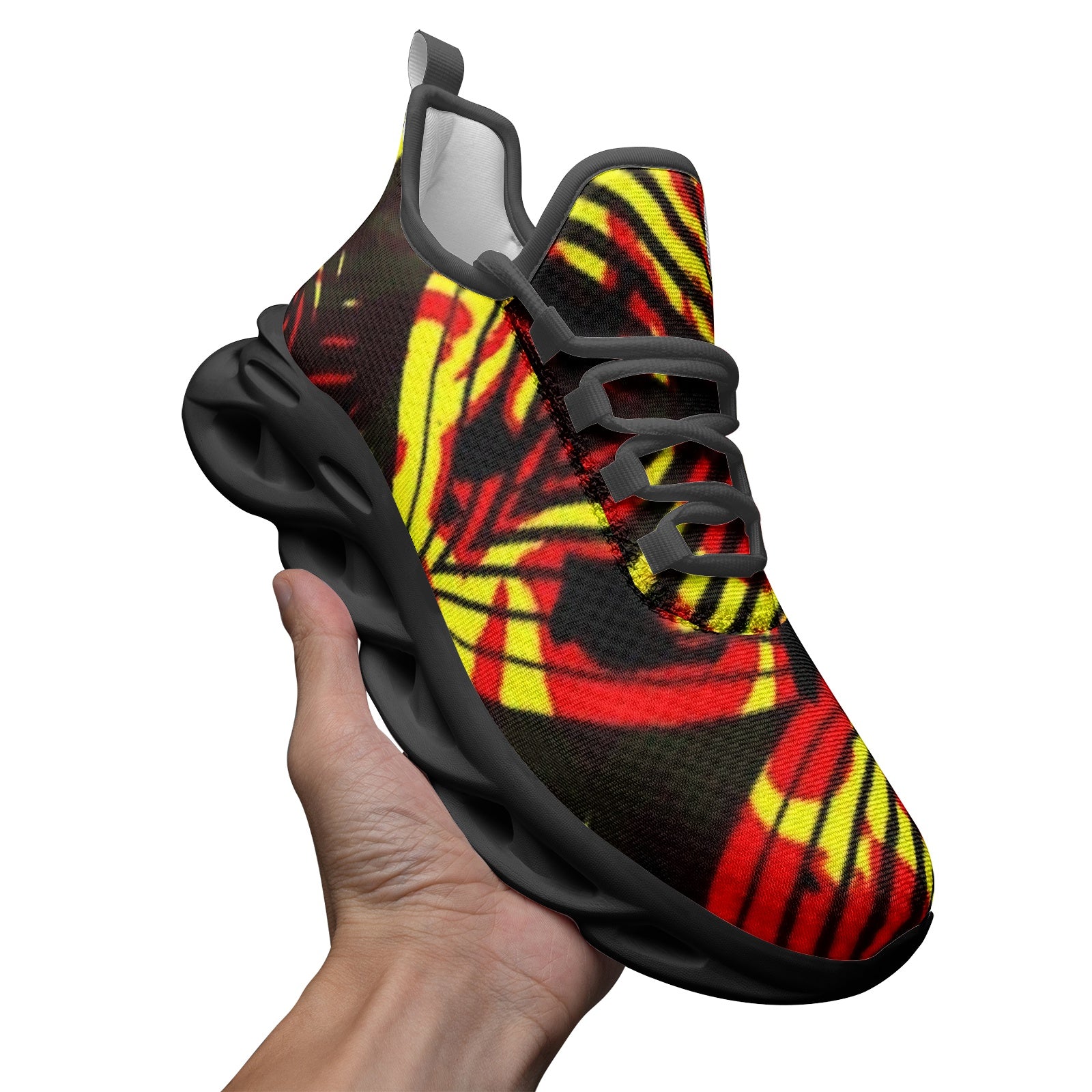 FZ African Print Unisex Bounce Mesh Knit Sneakers - FZwear