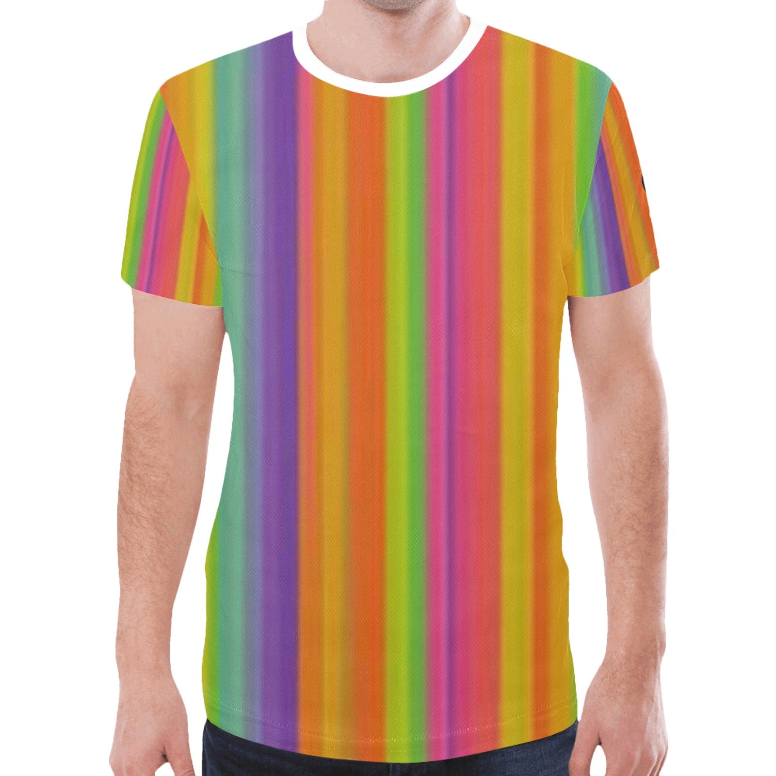 fz men's tee men's all over print mesh t-shirt (model t45)