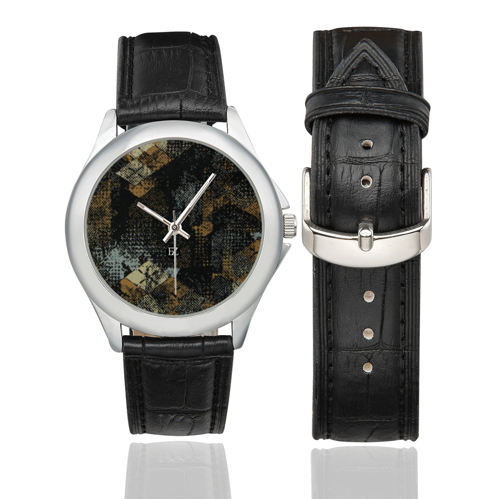 fz women's watch women's classic leather strap watch (model 203)