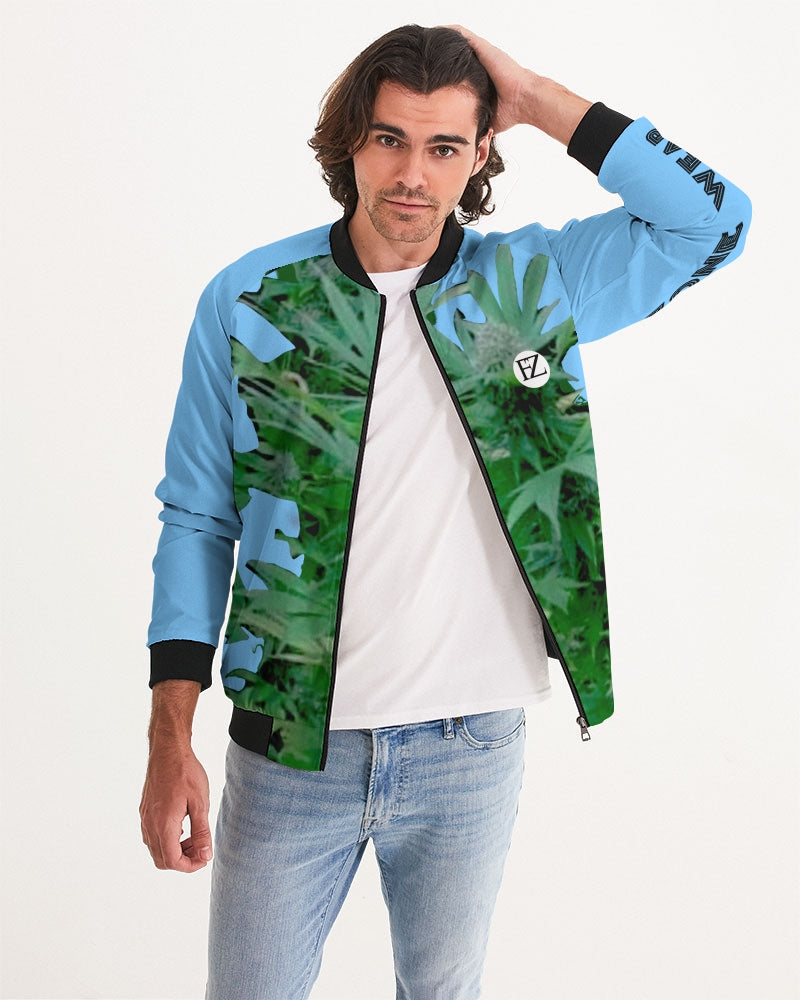 blue sky men's bomber jacket