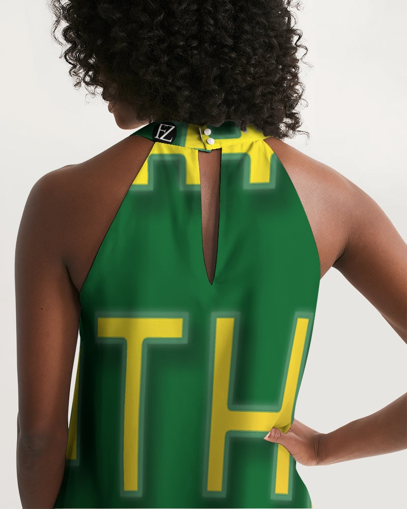 nature zone women's halter dress