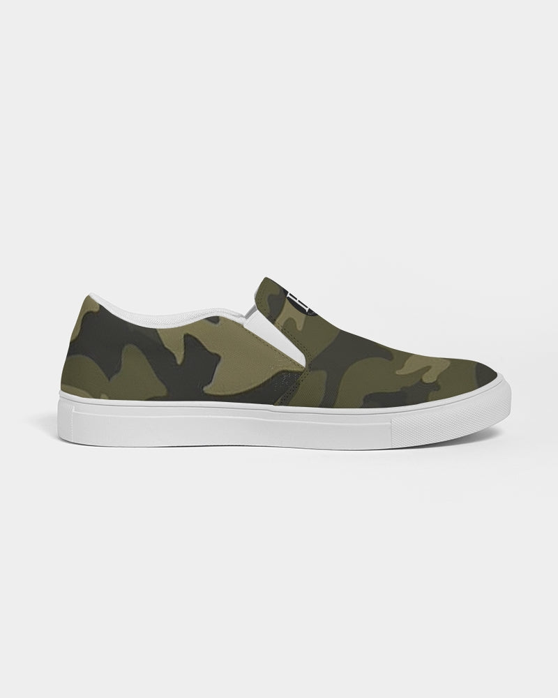 darker shade women's slip-on canvas shoe