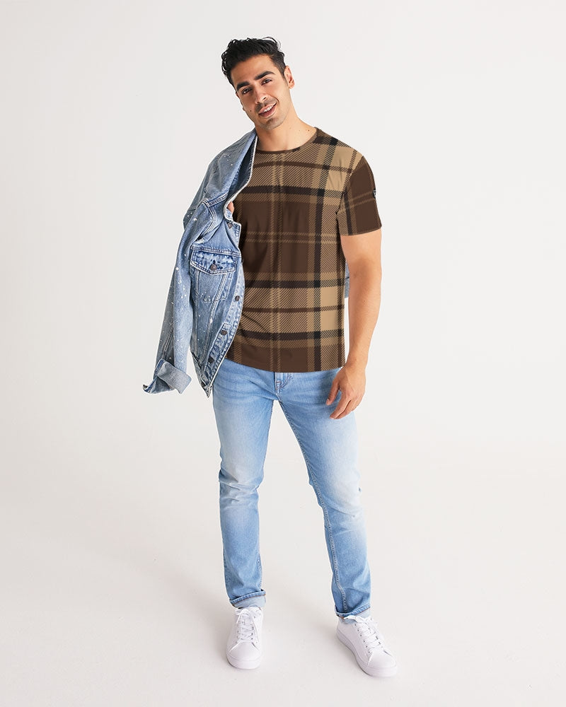 fz plaid men's tee
