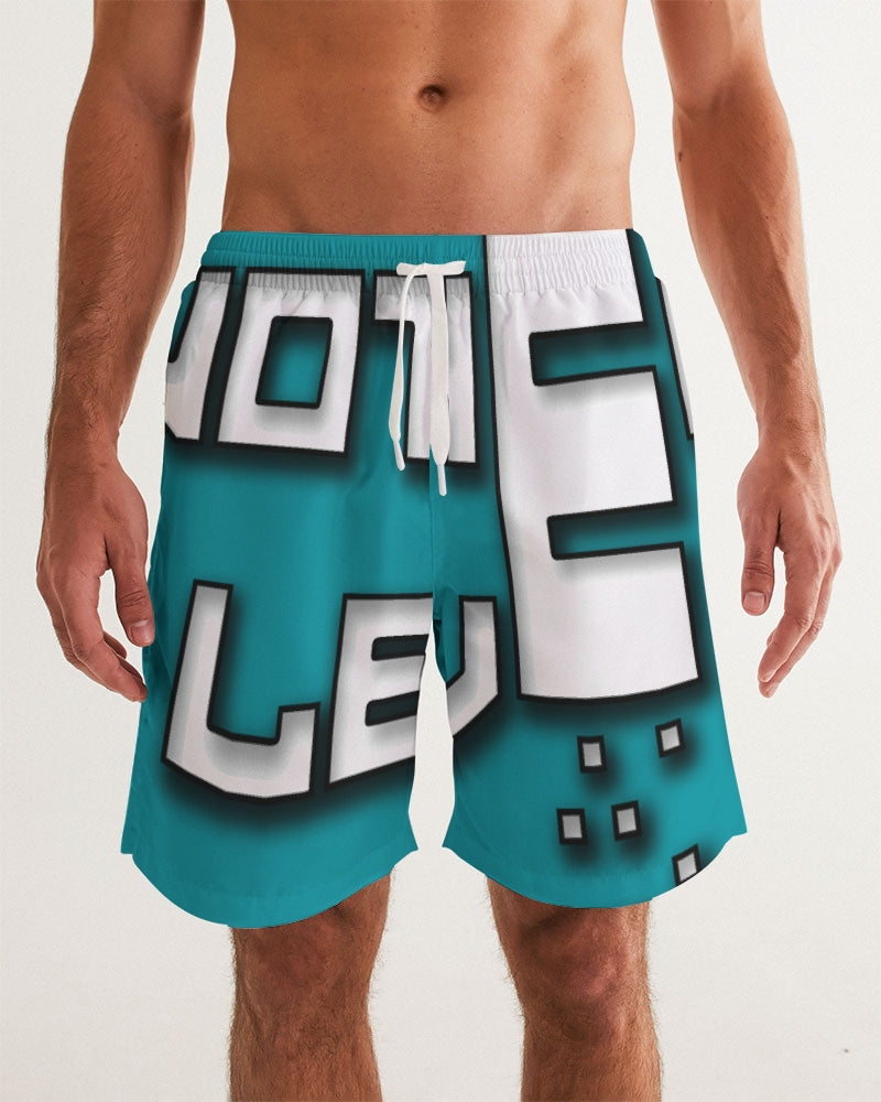 blue sky men's swim trunk