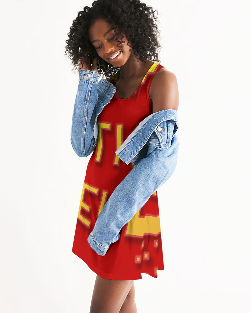 fire flite women's racerback dress