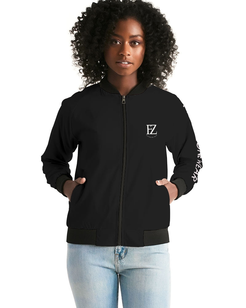 black flite women's bomber jacket