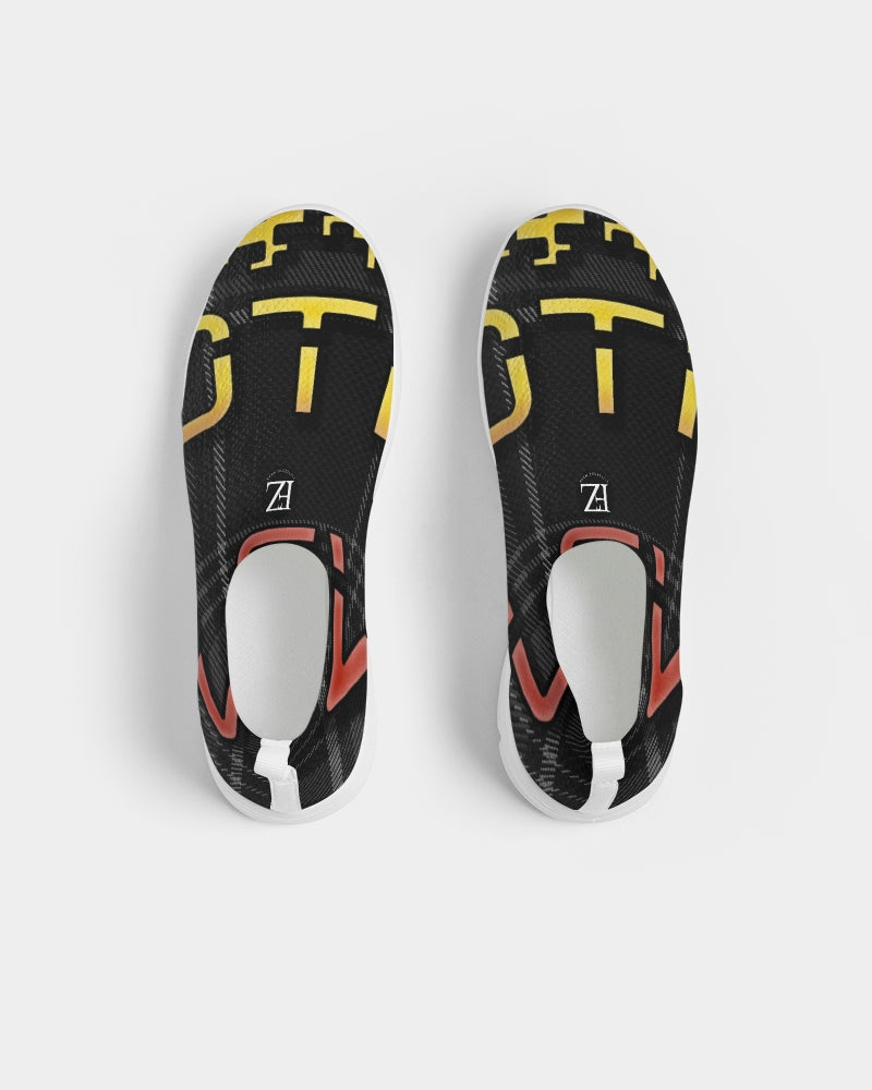 plaid flite too women's slip-on flyknit shoe