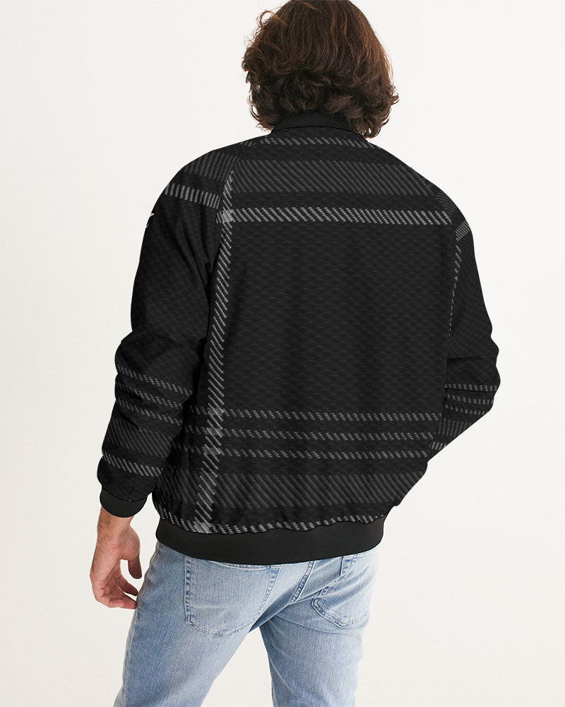 plaid flite too men's bomber jacket