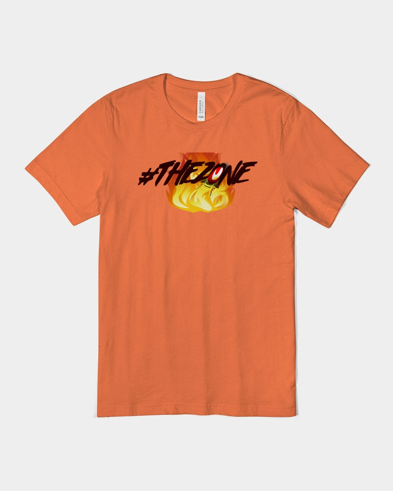 the zone unisex jersey tee | b&c