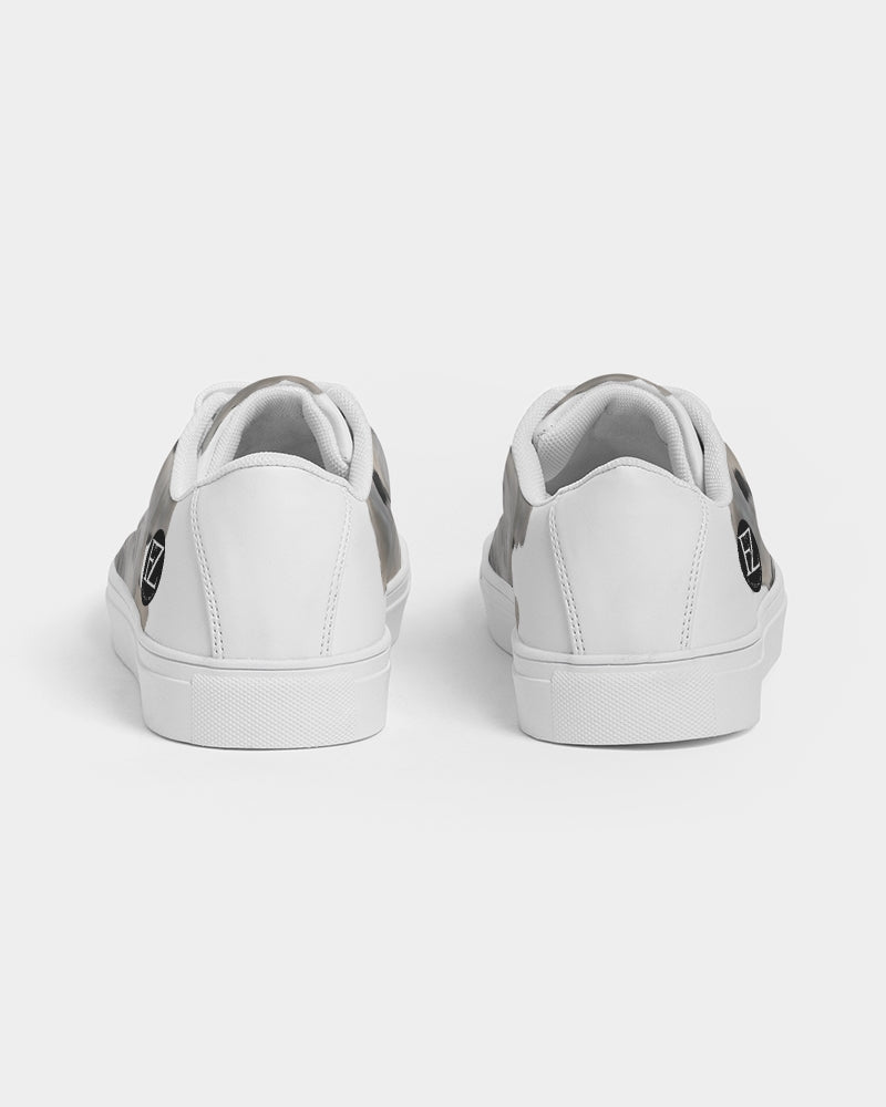 clean stamp women's faux-leather sneaker