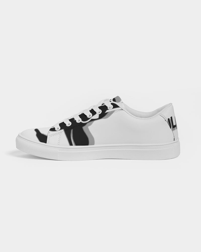 the white bull men's faux-leather sneaker