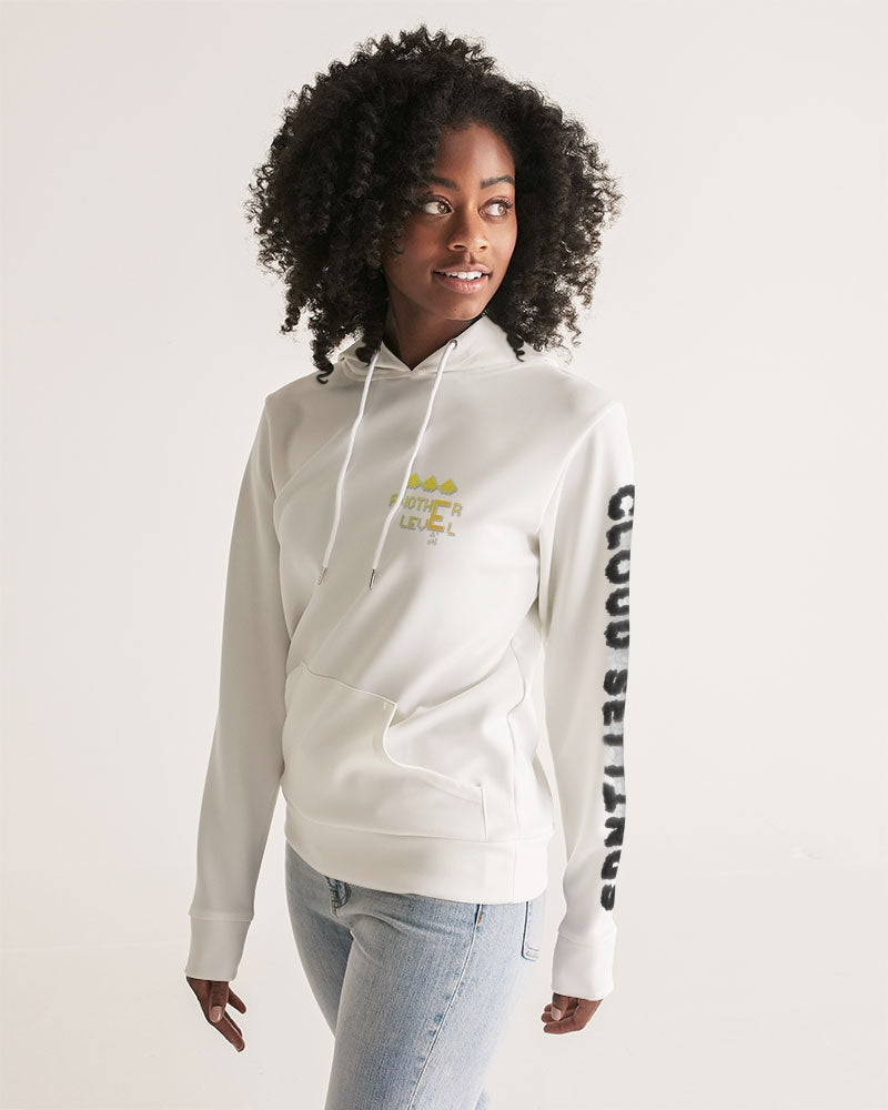 white zone women's hoodie