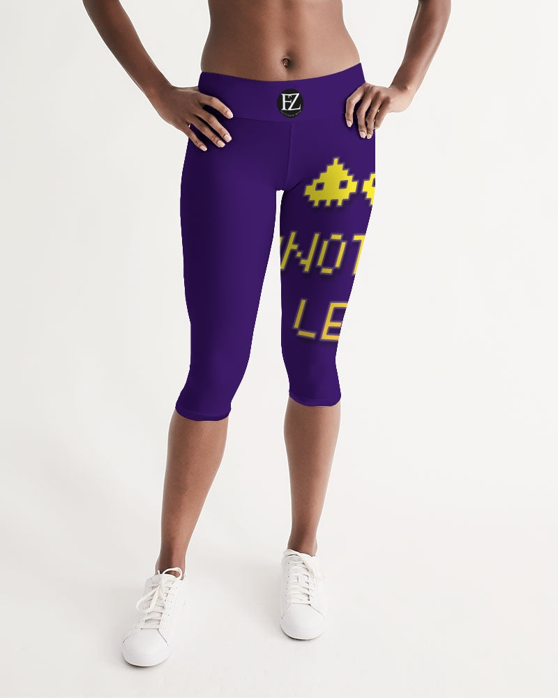 purple flite reloaded women's mid-rise capri