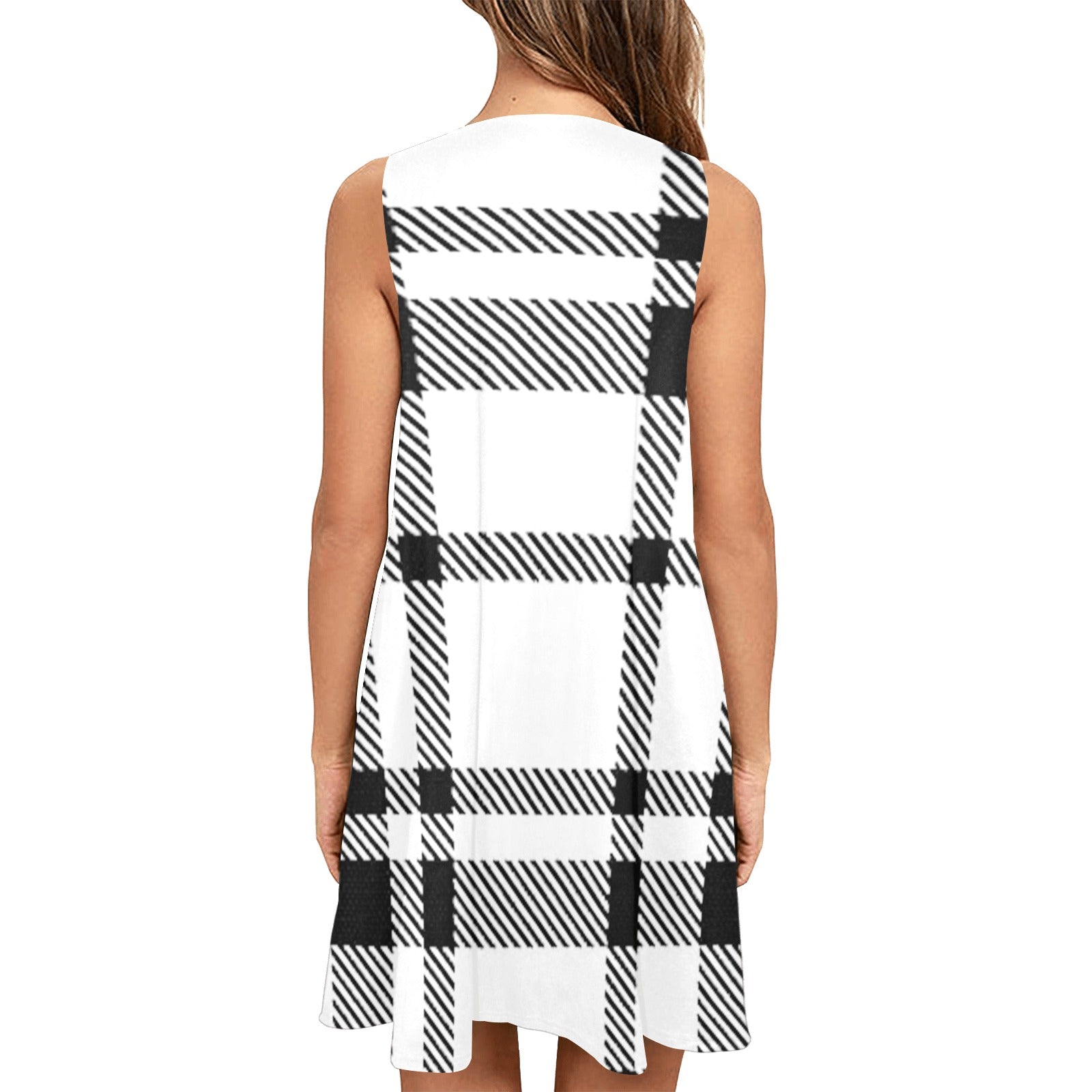 fz women's plaid dress